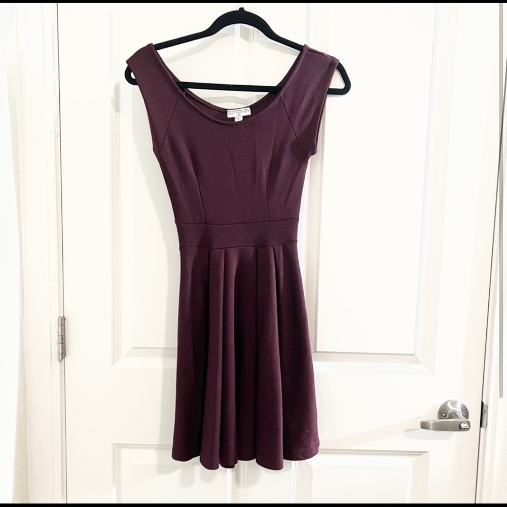 Maroon Dress